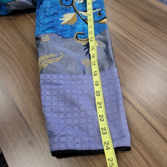 Vintage Draper's & Damon's Women's Artsy Patchwork Embroidered Jacket Size XL - Picture 13 of 16